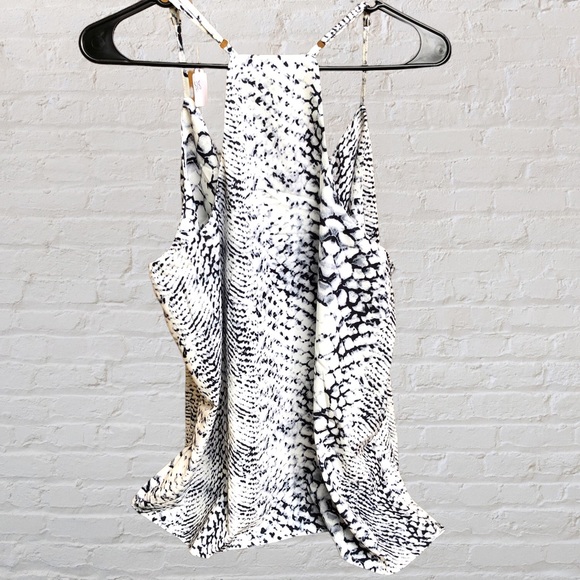 Snake print tank racer back - Picture 4 of 8